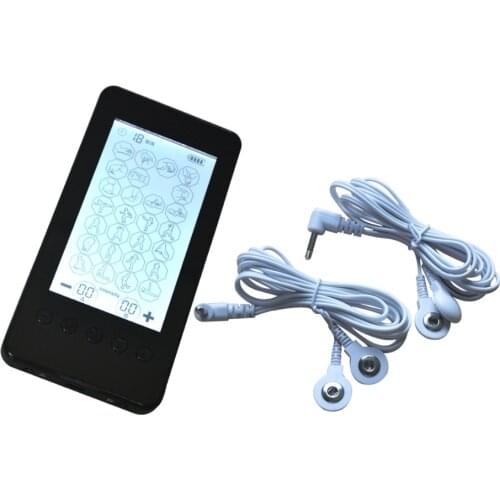 Electric Touch Screen Tens Smart Massager Unit With 28 Modes EMS Massage Machine For Treating Neck Back Stress Full Body Relax