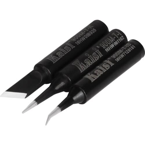 ESD Anti-static Lead Free Soldering Iron Tips I/IS/K 936 Soldering Station Welding Tips 900M Tip For BGA Soldering Tools