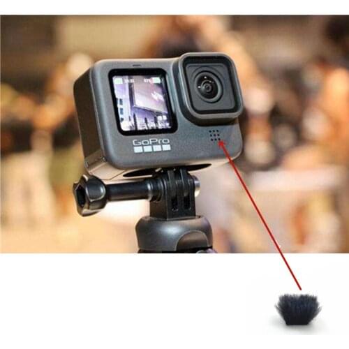 10Pcs Wind muffler dead cat For GO PRO MAX 360 Micromuff For Microphone Cover for Sports Camera Blue Mantis