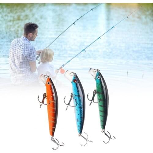 80% Hot Sale Artificial Bait Exquisite Craftsmanship Sharp Hook Tip Lightweight Attractive Stimulation Fake Lure for Daily Neces