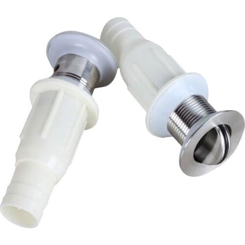 Ceramic Bathroom Basin Washbasin Drainer Stainless Steel ABS Plastic Turn Plate Drain Sink