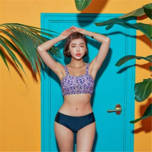 Swimsuit Womens Bikini Swimming Suit 2019 Women Sexy Floral Bikini Set Push Up Padded Swimwear Swimsuit Bathing Beachwear S-XL