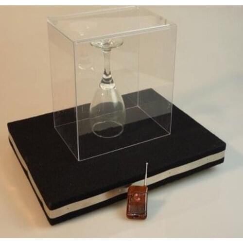 Glass Breaking Table And Coin Into Glass Mat- Magic Tricks,Magic Accessories,Close-up,Mentalism,Satge Magic props