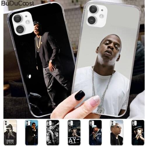 For iphone 11 Jay-z rapper Custom Soft Phone Case For iphone 11 12 Pro12 Pro Max mini X 8 7 6 6S Plus 5 5S SE cass