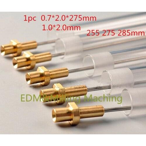 Wire EDM Machine S602 Guide 1.0*2.0 0.7*2.0mm 255 275 285mm Automatic Wire Threading Tube For CNC SODICK Machine Service