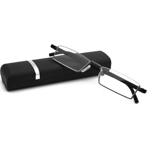 Fashionable TR90 Reading Glasses Women Men Ultralight Resin Lenses Elderly Watch Folding Presbyopic Eyeglasses Diopter-Y107