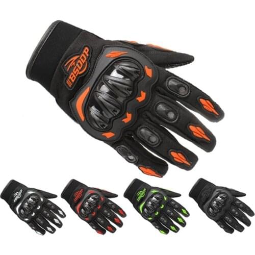 Adult Motorcycle Dirt Bike Outdoor Riding Anti-fall Gloves Full Finger Gloves
