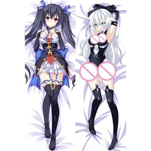 Popular game Hyperdimension Neptunia U: Action Unleashed pillow cover sexy Noire Purple Heart Neptune & Blanc body Pillowcase