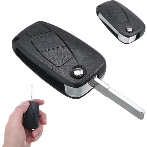 For Ford KA MK2 Remote Fob 2008-2016 Car Auto RFC Replacement 3 Button Flip Key Case Accessories