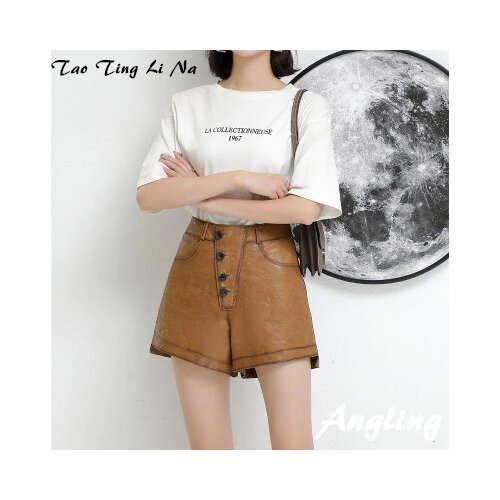 Top brand New Fashion 2020 Genuine Real Sheep Leather Shorts J7 high quality