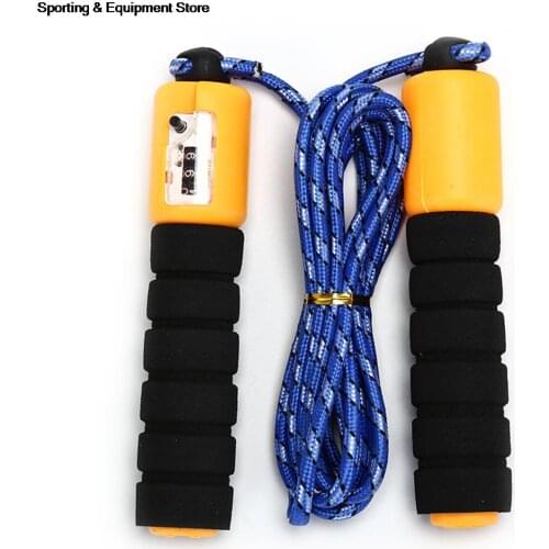 3Meter Adjustable Crossfit Exercise Fast Speed Counting Jump Skip Rope Skipping Wire Calories Gym Sports Fitness Accessories