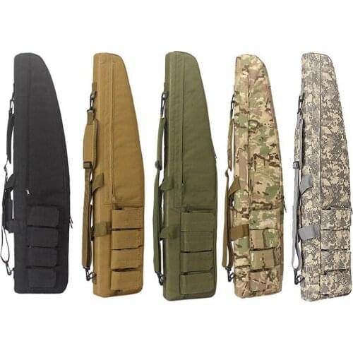 Tactical Heavy Duty Rifle Gun Bag Shotgun Carry Case Bag Multicam Airsoft Shoulder Bag Gun Slip Bevel Carry Pack