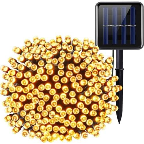 10/20/30/50m Solar LED String Fairy Light Waterproof Garland Xmas Solar Light For Garden Patio Christmas Wedding Party
