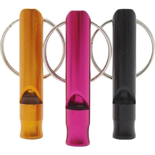 Misterolina 1PC Puppy Dog Whistle Animal Training Ultrasonic Sound Repeller Pet Training Supplies Keychain Obedience Whistl X5A9