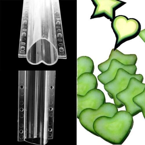 1pcs Heart Shape Cucumber Shaping Mold Vegetable Growth Forming Mould Tool Kitchen accessories Whosale&Dropship