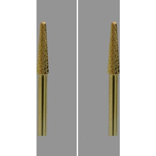 2pcs Carbide Nail Drill Bit -Small Cone Bit - F