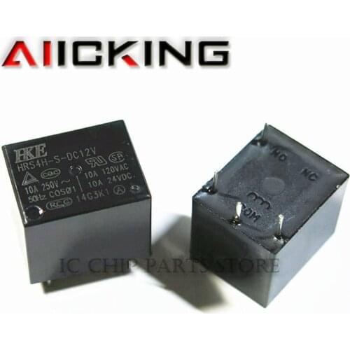 5pcs/lot HKE Auto relay CMA51H-S-DC12V-A 4PIN 12V T73/10A 100% new original relay in stock