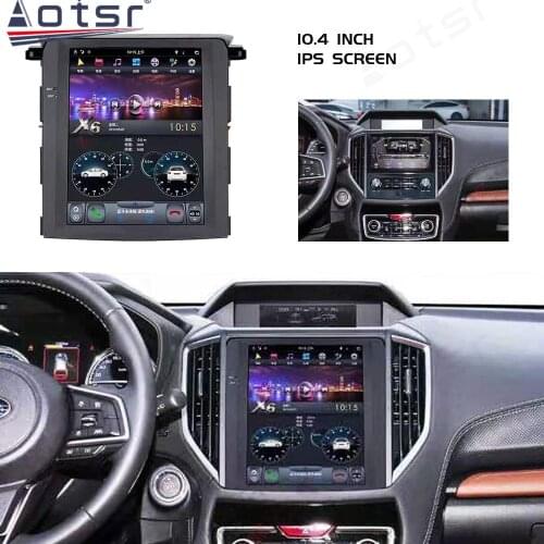 6+128G For Subaru Forester XV 2018+ Android Car Radio Car GPS Navigation Auto Stereo Multimedia Player Tape Recorder DSP Carplay