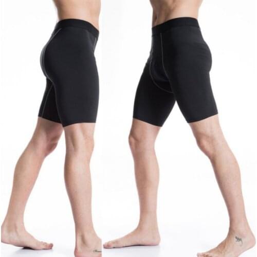 Quick Dry Mens Sport Compression Underlayer Training Spandex Shorts Cycle Briefs