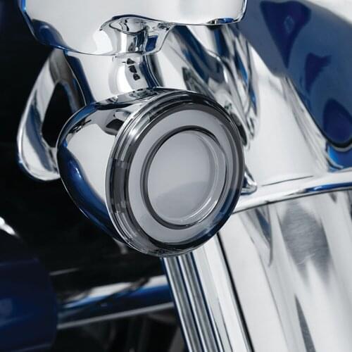 NEW Motorcycle 1157 Bullet Style LED Front Turn Signal Conversions Case for Harley Touring FLHTK FLTRX FLTRXS Softail 2021 2020