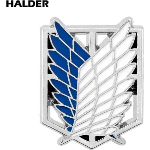 COSANER Attack on Titan Fashion Brooch Badges Decoration Pins Women Brooches Badge Pin Jewelry New Unisex gifts