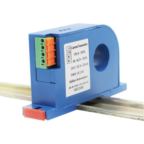 AC current sensor 5A,10A,20A,30A,50A current transducer DC24V 4-20ma hall effect current transmitter JXK-10
