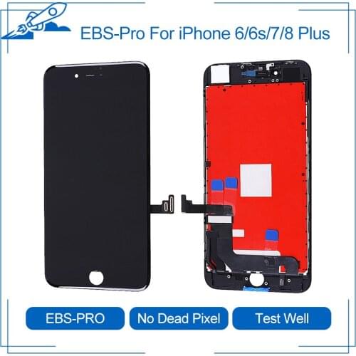 Elekworld EBS-Pro For iPhone 6/6S/7/8 Plus LCD Display Screen With 3D Touch OEM Brightness/Color Temperature/Hydrophobic Effect