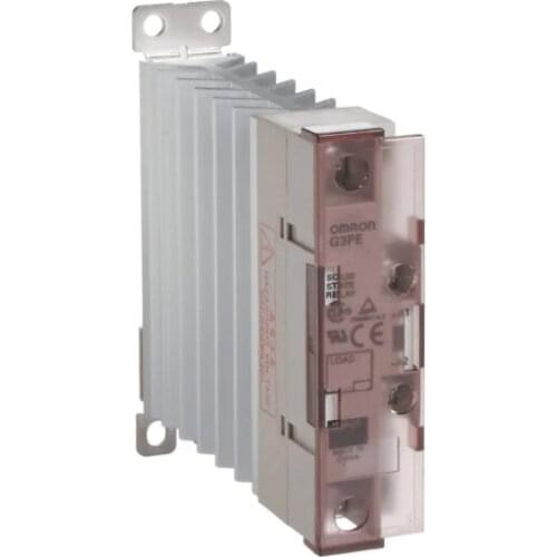 G3PE-525B-3N DC12-24V 25 A SPNO Solid State Relay, Zero Crossing, DIN Rail, Phototriac Coupler, 528 V ac Maximum Load