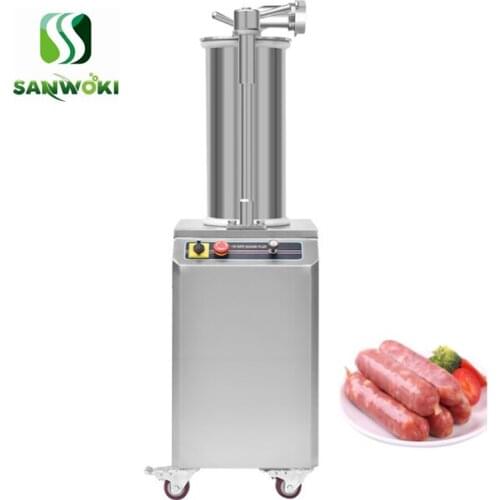 35L Hydraulic automatic fast Sausage meat injector Glutinous rice sausage stuffing filler sausage maker pork stuffer machine