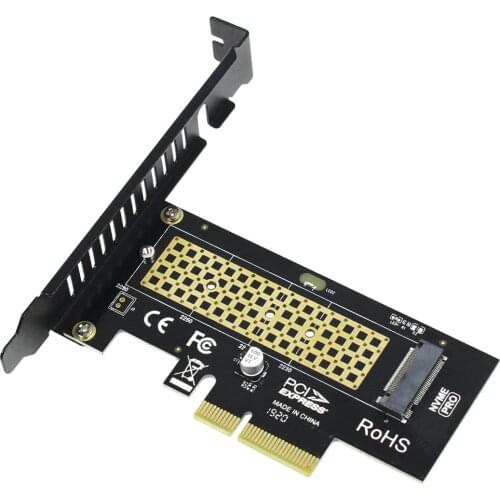JEYI SK4 M.2 SSD TO PCIE X4 Adapter M Key Interface Card Suppor PCI Express 3.0 x4 for NVMe 2230-2280 Size m.2 FULL SPEED