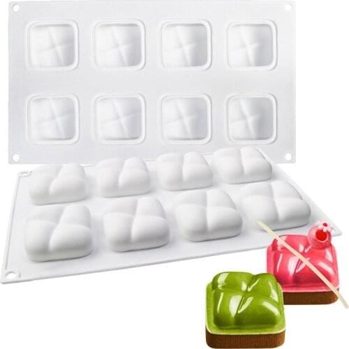 Box Chocolate cooking tools fondant DIY cake silicone moulds chocolate baking decoration candy Resin craft