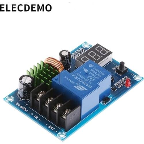 XH-M604 Battery Charge Control Module Digital Full Power Off Overcharge Protection Switch 6-60V