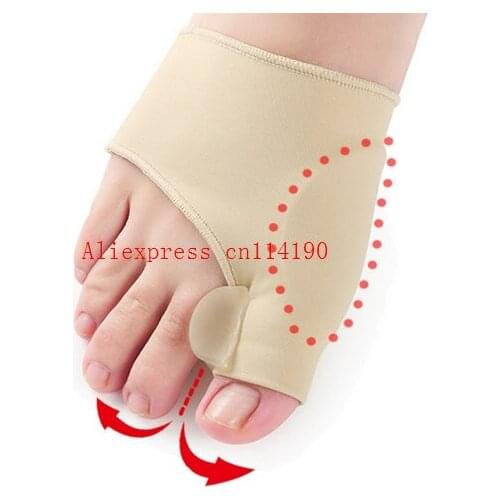 Wholesale 200 pcs/lot Foot Pain Relief Hallux Valgus Big Toe Bunion Splint Straightener Corrector Foot Orthopedic