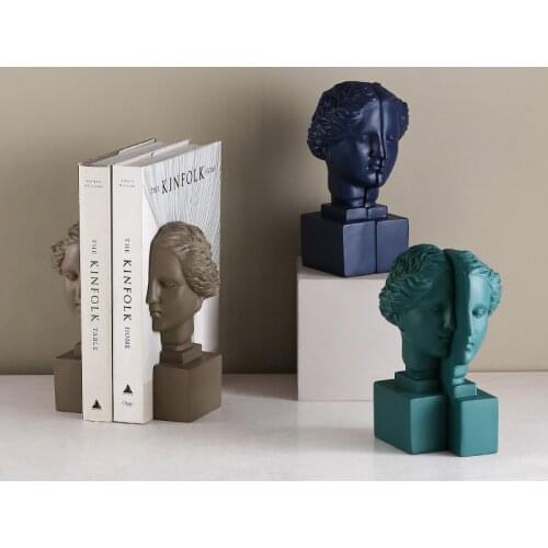 Resin Bookend Venus Model Home Decoration Accessories Furnishings Modern Minimalist Classic Resin Bookend Painting Crafts Statue
