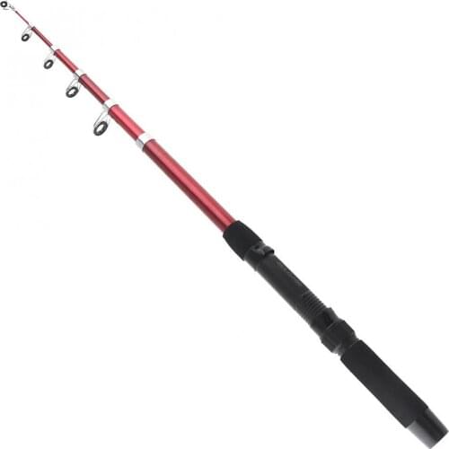 2.1m Portable Glassfiber Telescopic Fishing Rod Sea Pole Travel Sea Rock Casting Rods