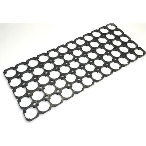 300pcs/lot MasterFire 5*12 32650 Batteries Spacer Radiating Holder Bracket Black Plastic Battery Storage Box Holder Brackets