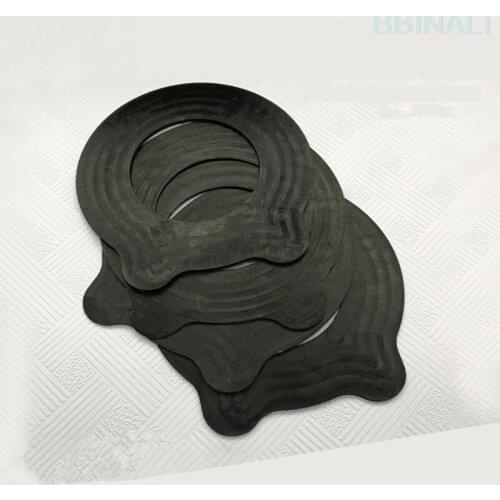 For CATERPILLAR CAT KOBELCO SK KOMATSU PC HITACHI ZX SANY SY boom rubber pad middle arm rubber pad excavator accessories