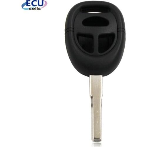 3 Buttons Replacement Case Cover Shell Smart Remote Key Fob for Saab 9-3 9-5 93 95 With Uncut Blade