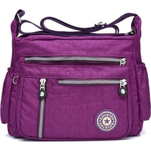 Oxford Shoulder Bag Brand High Quality Messenger Bag for Women Rural style Cloth Leisure Or Travel Bag Waterproof Nylon Package