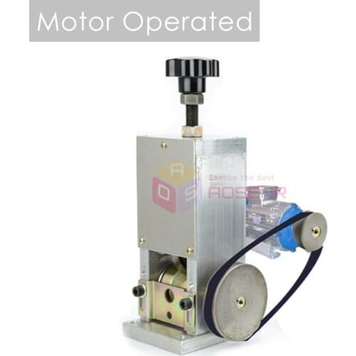 Manual & Motor Operated Wire Cable Stripper Wire Stripping Recycle Copper Machine Wire Cable Peeling Machine