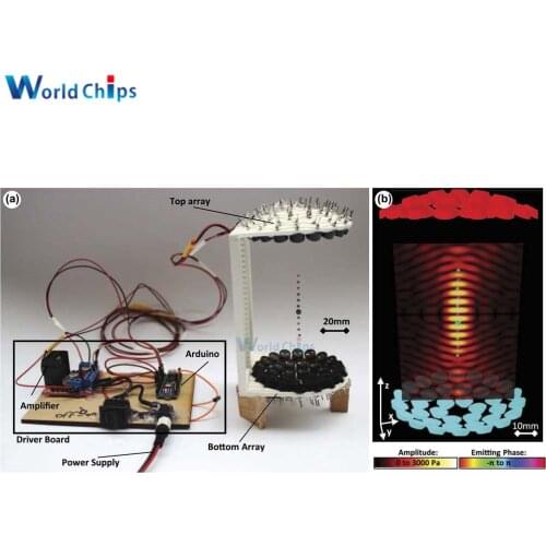 Acoustic levitation Acoustique Electronic DIY Kit Set Ultrasonic Levitation For Experiment Learning Unassembled