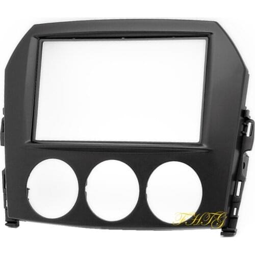 Car Radio Fascia,Dash Kit is suitable for 2009 Mazda MX-5,Double Din Car Audio Frame