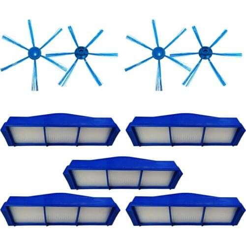 Side Brush+Washable Filter For Philips FC8007 FC8792 FC8794 FC8796 Vacuum Cleaner Accessories