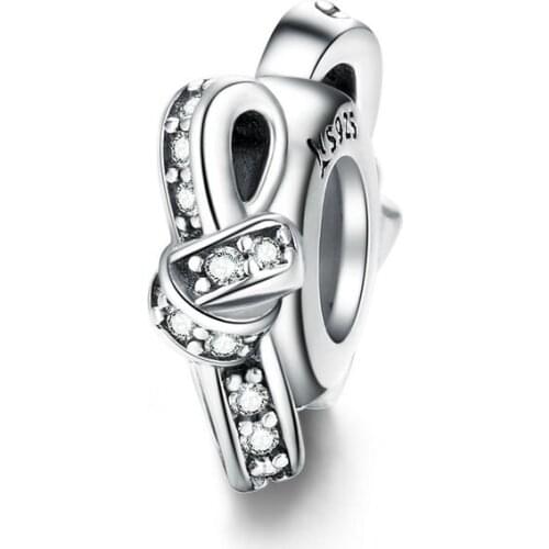 DISINIYA Authentic 925-sterling-silver Dog Animal Footprint Cat Heart LOVE Spacer Charm Fit Bracelet DIY Original SCC594