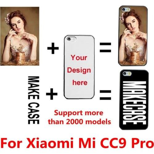 DIY Personalized custom photo name Customize printing your design picture cover case for Xiaomi Mi CC9 Pro