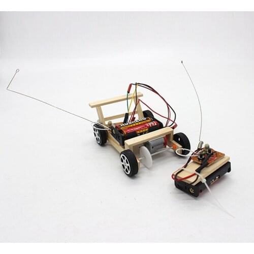 DIY Technological Small-scale Manufacturing Puzzle Toy Building Block Car Two-channel Remote Control Car Manufacturer Wholesale