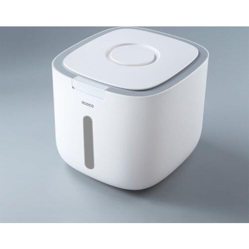 10L Kitchen Collection Nano Bucket Insect-Proof Moisture-Proof Sealed Rice Cylinder Grain Dog Food Household Storage Rice Box