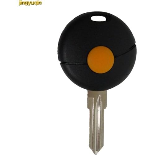 Jingyuqin Remote Car Key Shell For Benz Smart Fortwo 1998-2012 US Replacement Key Case Uncut Blade Flip Key Case Cover