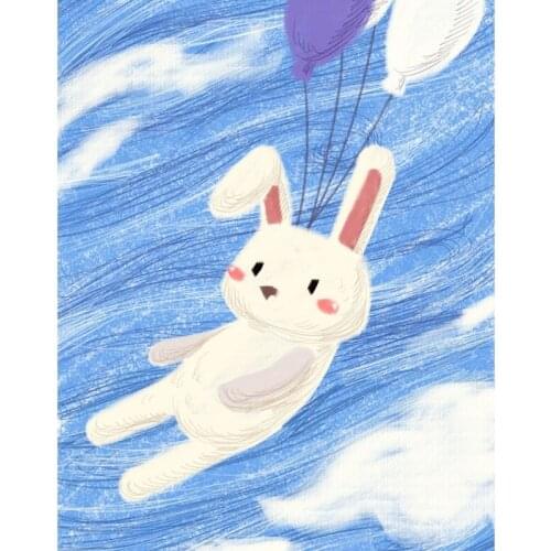 Gatyztory Frame DIY Painting By Numbers Handpainted Cartoon Animal Oil Painting Home Wall Decor Canvas Colouring Artwork