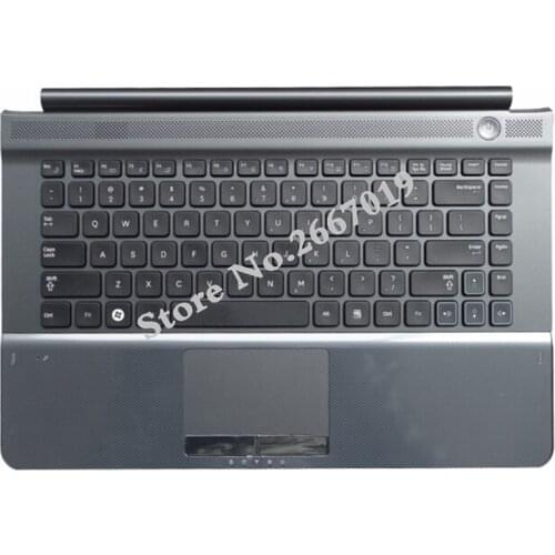 US For SAMSUNG RC410 RV415 RC420 RV420 RV409 E3420 Laptop Keyboard Black New English with C shell